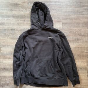 Bearded Goat Black Hoodie